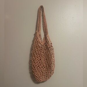 H&M Net Paper Straw Bag